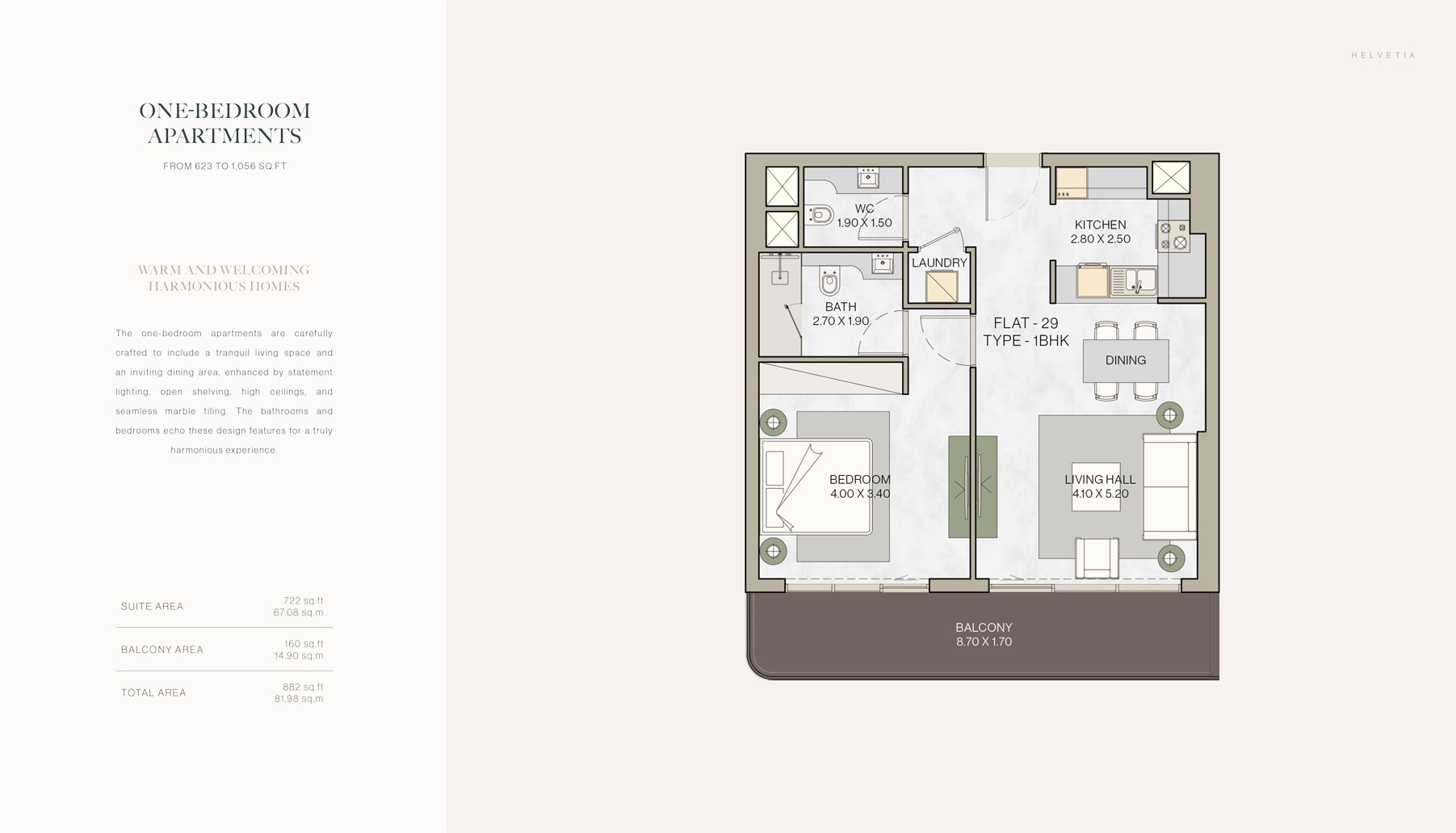 1 Bedroom